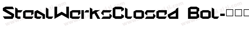 StealWerksClosed Bol字体转换